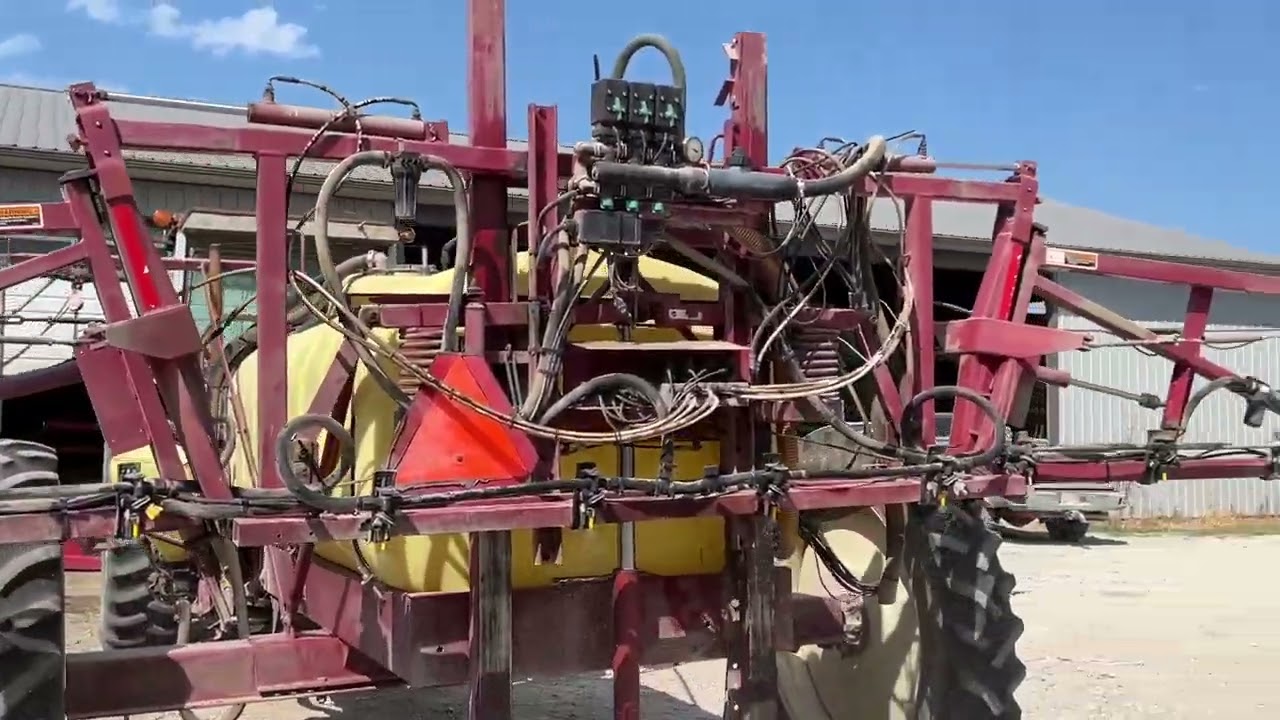 BIG IRON ONLINE AUCTION 10-4-23: Hardi Navigator 1000 Pull Type Sprayer