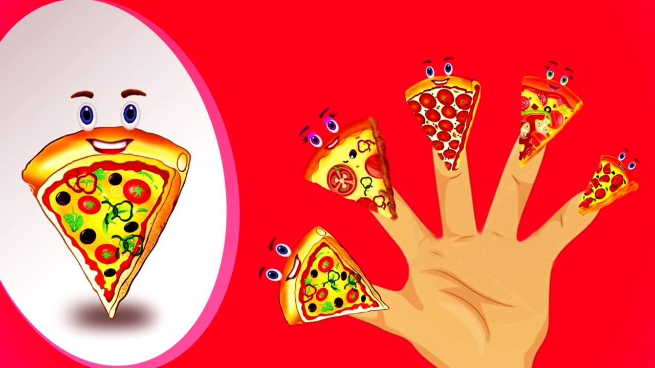 The Finger Family Rhymes Pizza Finger Family Nursery Rhymes Songs