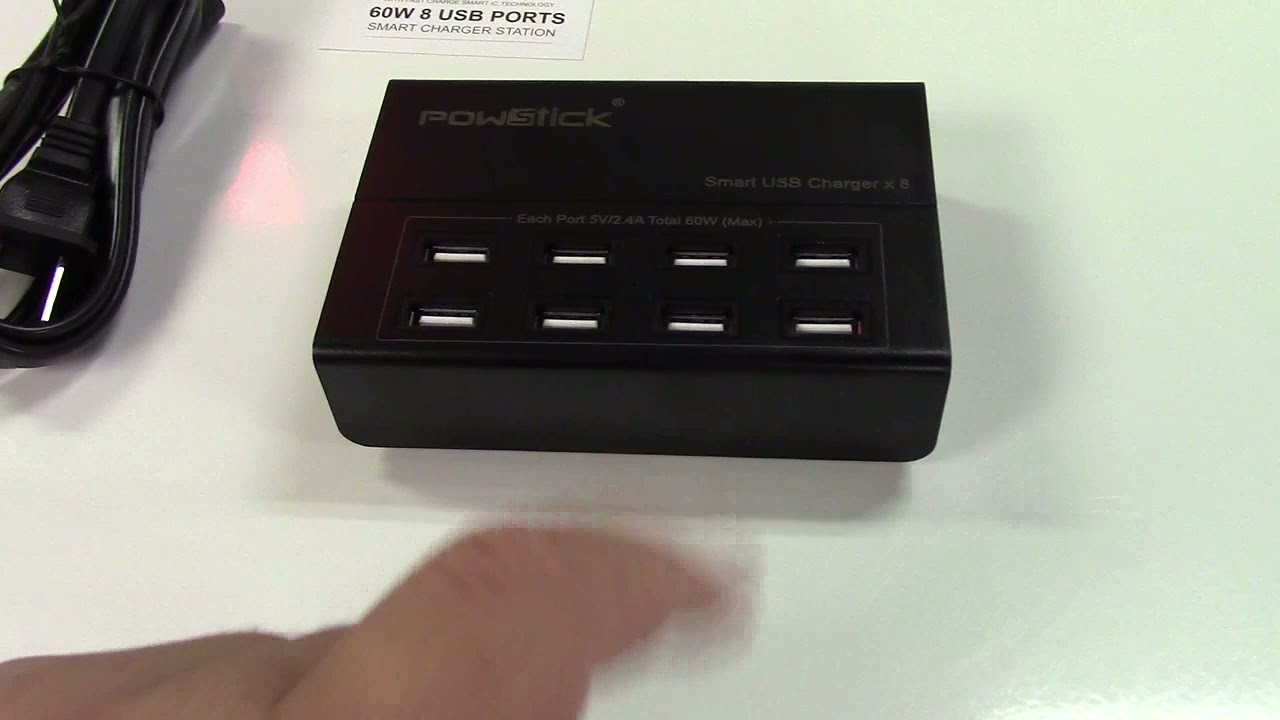Powstick 8-Port USB Charging Hub Review