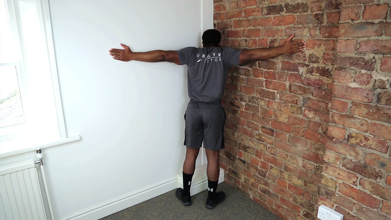 How To Do Wall Corner Stretch | Stretching Demo