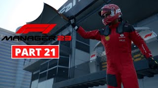 F1 Manager 23 - Ferrari is Back - Part 21 - 4K 60FPS PC ULTRA - No Commentary