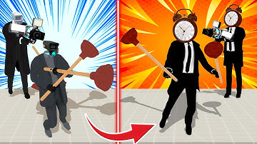 Turn Every Units into Clock Man | TABS - Totally Accurate Battle Simulator