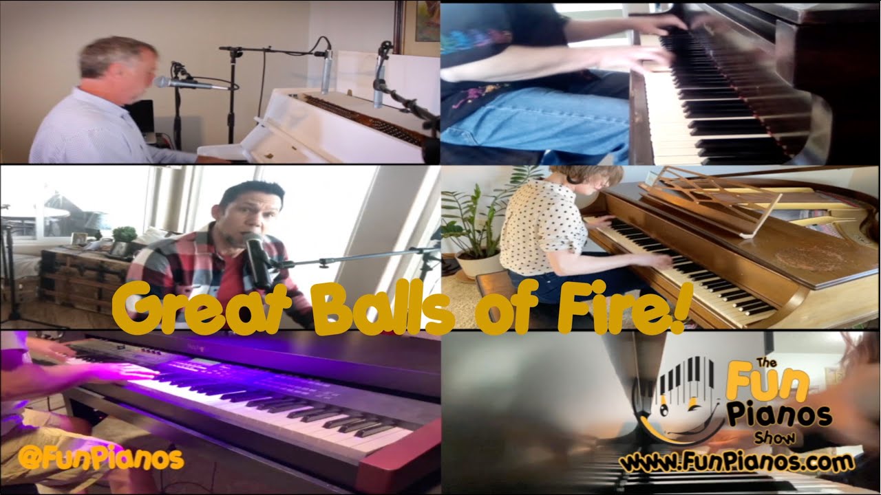Great Balls Of Fire Fun Pianos dueling pianos show YouTube