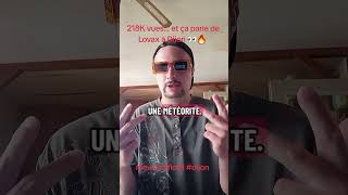 218K vues… et ça parle de Lovax à Dijon 👀🔥 #LovaxOfficiel #128k #vues #dijon #tiktok #shorts