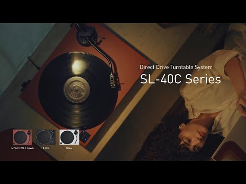 Виниловый проигрыватель TECHNICS SL-40CBTE-K Черный, видео 1