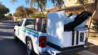 See how AZ Trash Pandas Built a Truck Mounted Bin Cleaner using Bin Wash Systems Equipment