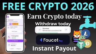 फ्री क्रिप्टो कमाएं! पाएं फ्री Solana, USDT, Litecoin, Faucetpay पर तुरंत भुगतान | Faucet से कमाई screenshot 3