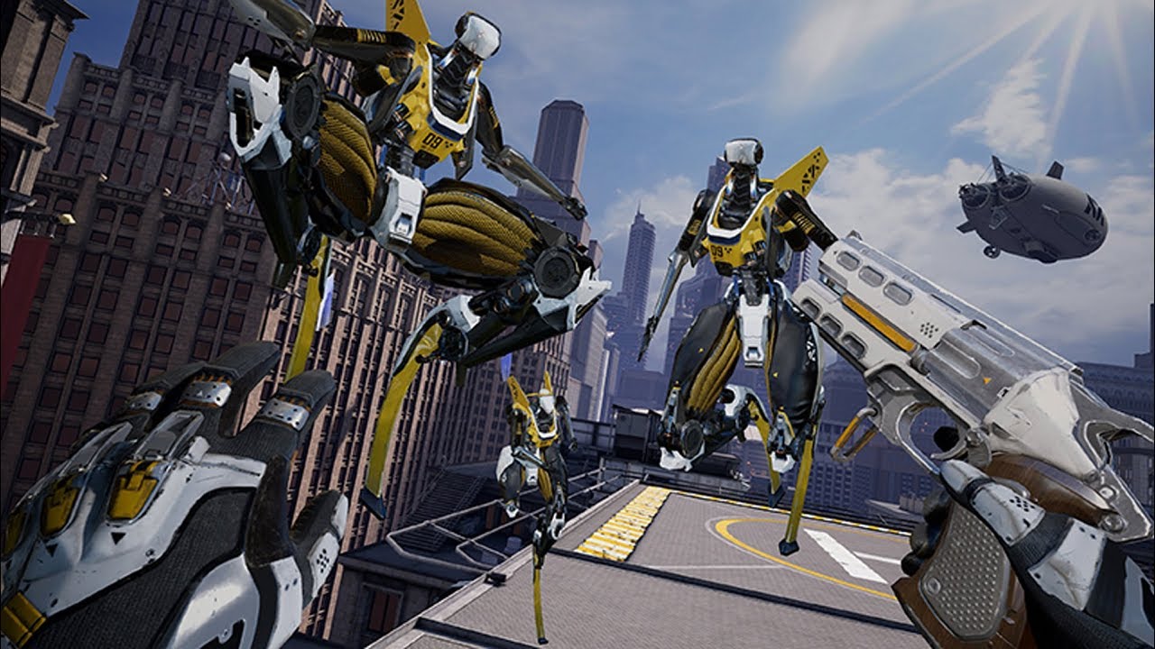 hovedvej Indsigt foran Robo Recall: Unplugged - 6 Minutes Of Oculus Quest Gameplay - YouTube