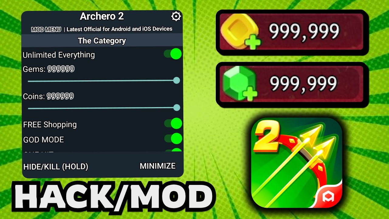 Archero 2 Hack 2026 Unlimited Gems & Gold MOD APK
