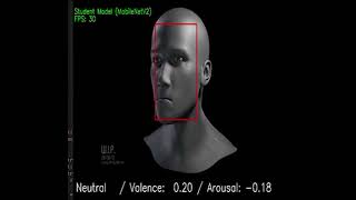 Facial Expression Recognition using Knowledge Distillation (Student Model)