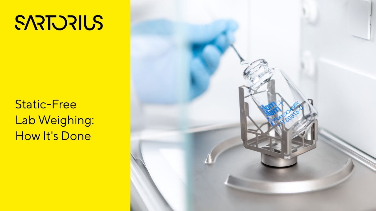 No More Static: Beaker Sample Weighing with Advanced Ionizing Technology