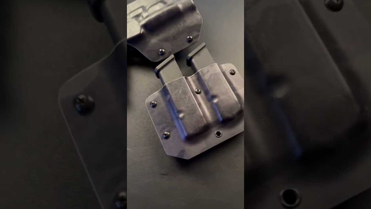 Kydex Holster Glock 19 w/Optic and Mag Pouches