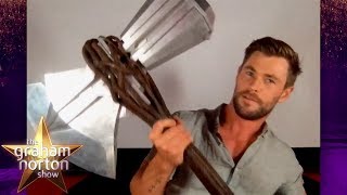 Chris Hemsworth Shows Off His Hammers | The Graham Norton Show