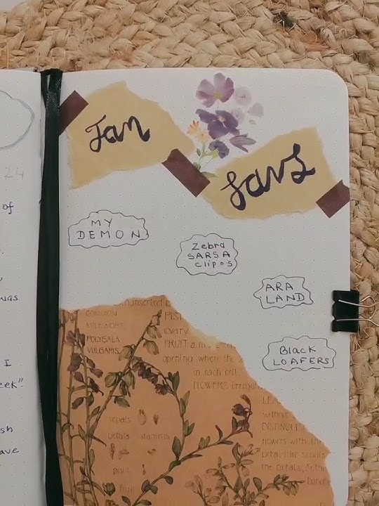 January Favourites! @ARALAND #bujo #journaling #artjournal #favourites #junkjournal #art