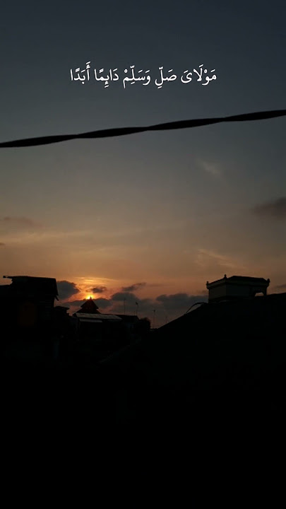 THOHIRUL QOLBI MAHER ZAIN-CINEMATIC SHOLAWAT 1 MENIT