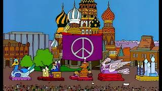 When the Simpsons predicted the future about Russia. The Soviet Union, USSR returns!