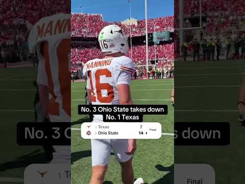 No. 3 Ohio State wins vs. No. 1 Texas