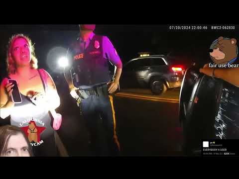 Drunk Karen on Bodycam and her fight for a female occifer (DeadwingDork Live Clip)