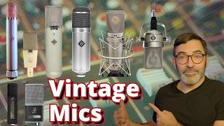 A Brief History of Microphones: Classic Condensers