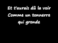 saez elle était profonde paroles