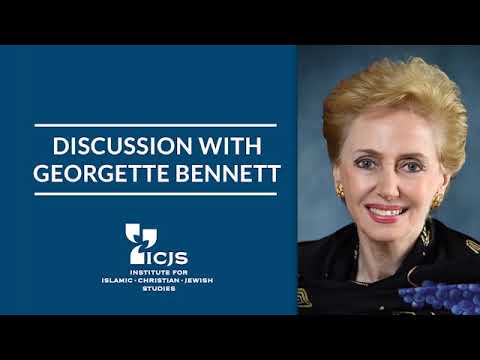 Discussion with Georgette Bennett on Rabbi Marc Tanenbaum's Life ...