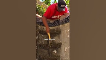How to fix pool cracks!? #shortsvideo #shortsviral #shorts #shortsfeed #pool #realestate #job
