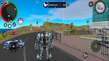 Robot Car Game By Naxeex City Simulator police killing #2 Android Gameplay