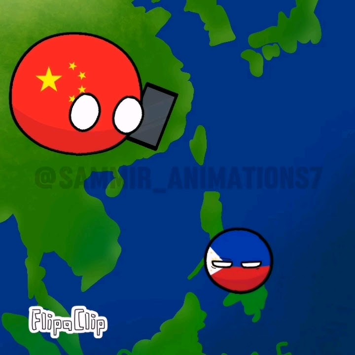 'The top 4 biggest Countries 🤑🔥'| Ib: @hayanura | #countryballs #animation #fypシ゚viral #shorts|