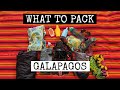 Travel Tips Packing Hacks | Galapagos Islands Travel Essential - How to Pack to Galapagos?