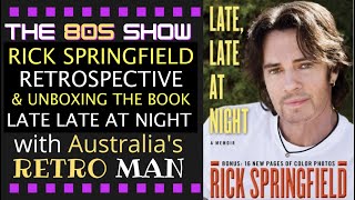 Rick Springfield Late Late At Night Book Unboxing