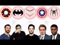 Match the avengers character iron man batman black panther captain america spider man ep1