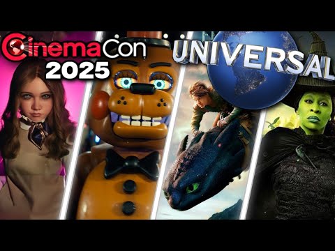 Universal CinemaCon (2025) FNAF 2 Trailer, Black Phone 2, Wicked For Good