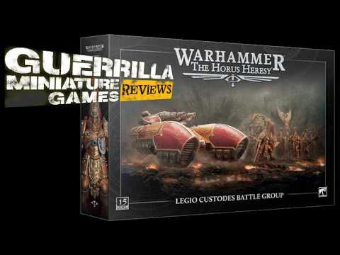 GMG Reviews - HORUS HERESY: Legio Custodes Battlegroup  by Games Workshop