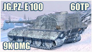 Jagdpanzer E 100 & 60TP Lewandowskiego • WoT Blitz Gameplay
