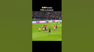 Penalty PSG Vs Arsenal Football Penalty Psg Arsenal 