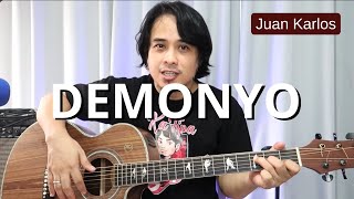 Demonyo chords guitar tutorial - song by Juan Karlos