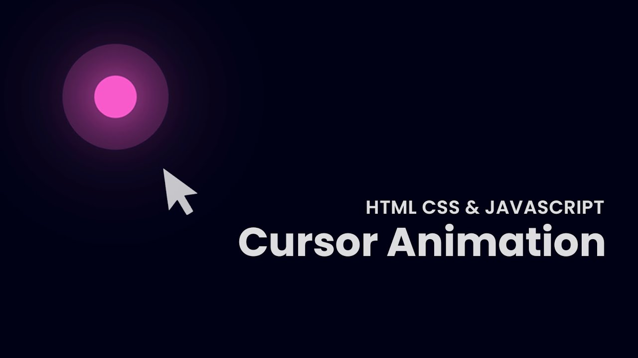 Mouse Trail Using Html CSS And Javascript - Javascript Mousemove Cursor  Trail Effects 