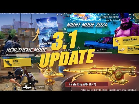 😍BGMI NEW UPDATE IS HERE - UPDATE 3.1 FEATURES - FREE UPGRADE SKINS & NEW SHOP @ParasOfficialYT