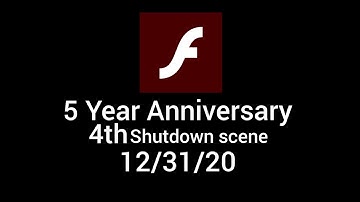Adobe Flash Player Shutdown Experience - 5 Year Anniversary 4th shutdown scene