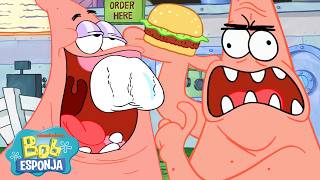 Bob Esponja | 4 HORAS de Patricio siendo Patricio ⭐️ | Bob Esponja en Español