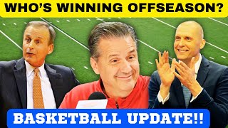 PORTAL & RECRUITING WHO'S WINNING? KENTUCKY BASKETBALL, TENNESSEE BASKETBALL,  ARKANSAS BASKETBALL