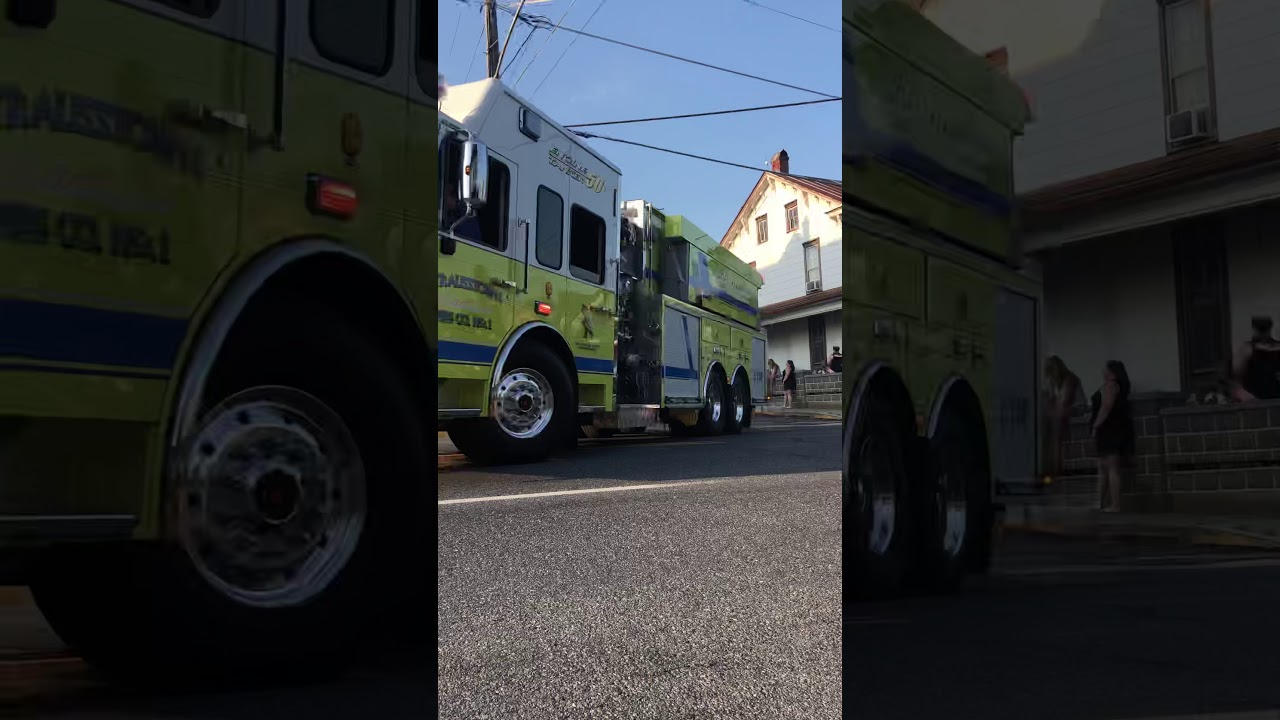 Shartlesville lights and sirens parade 2019 YouTube