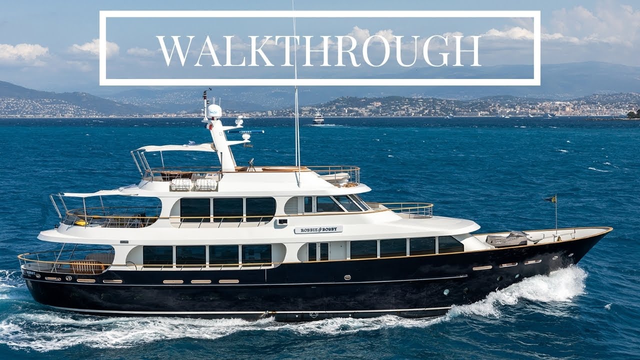 M/Y ROBBIE BOBBY | 33M/110' LYNX Yacht for Sale – Steel Hulled Displacement - Superyacht Walkthrough