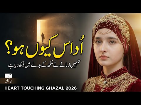 Emotional Urdu Ghazal 2026 | Udas Kyon Ho | Ayesha Ghazal Studio