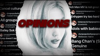 reacting and reviewing to reddit k-pop OPINIONS.