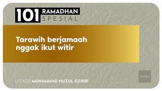 TARAWIH BERJAMAAH TAPI NGGAK WITIR (Hanya 4 menitan!)