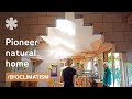 They built dream Strawbale Earthship home-studio in 1 weekend