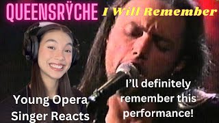 Young Opera Singer Reacts To Queensrÿche  I Will Remember (Unplugged)