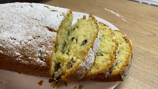 Столичный кекс / кекс с изюмом / простой и вкусный рецепт!
