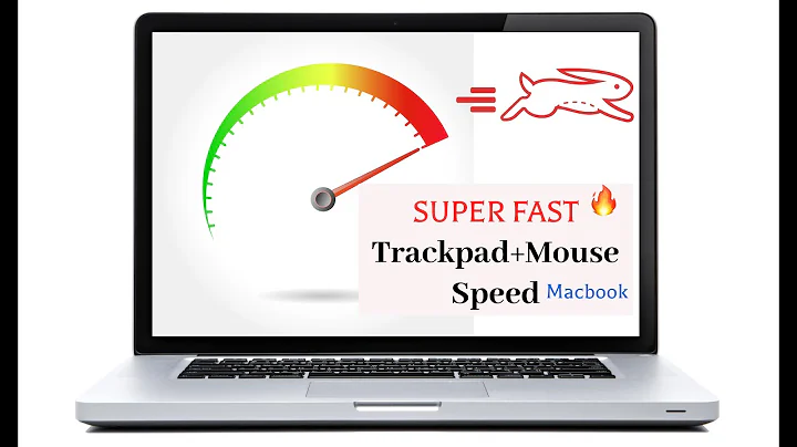 Make Mouse trackpad Speed FASTER than Apple settings using Terminal on Mac